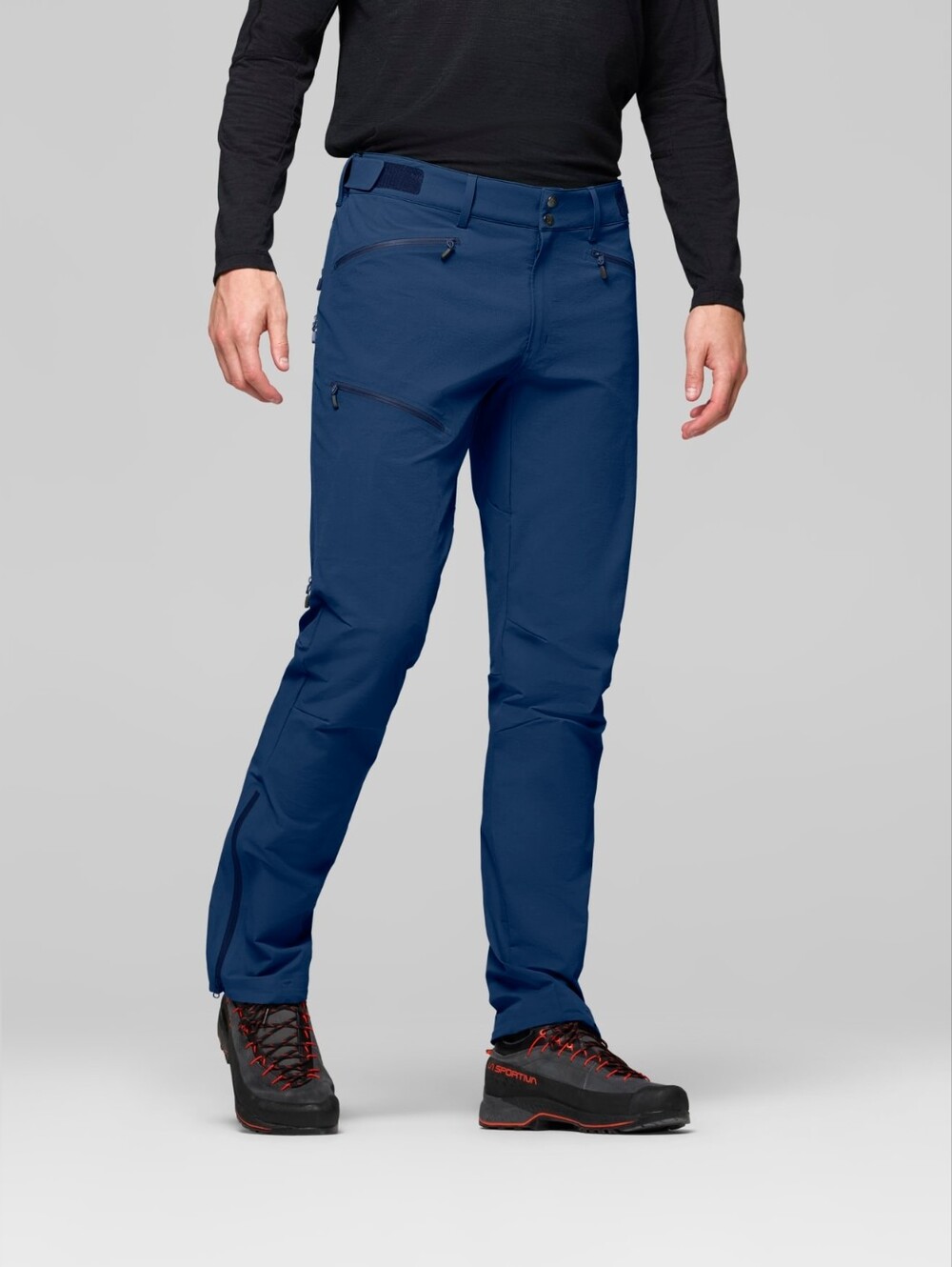 NORRØNA Falketind Flex1 Pants 2995 Indigo Night size XL Hiking Mountaineering